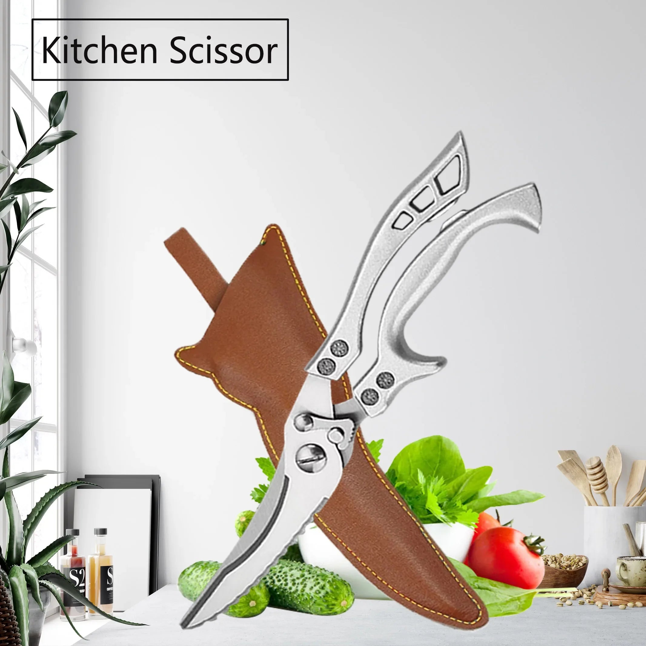 WXCOO Professional Chef's Knife Japanese Sharp Meat Cleaver Cooking Damascus Laser Kitchen with Gift Box Fruit Slicing Knife