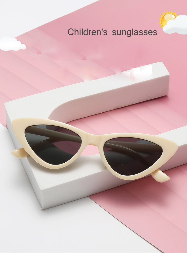 Children Sunglasses Fashion Cute Cat Eye Eyewear For Girl Boy Baby Kids Infant Shades Goggles Outdoor Anti-glare UV400 Glasses