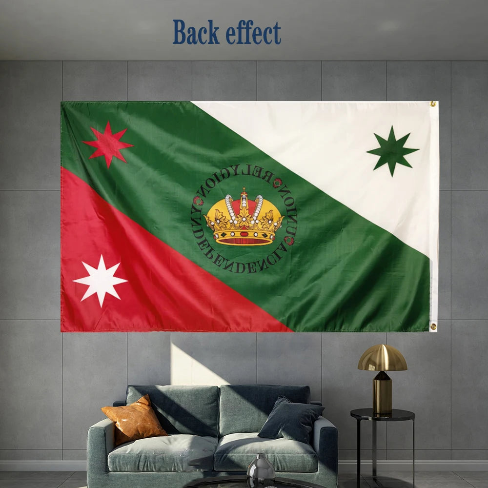 Mexican Flag of Mexico Historical Empire Banner Of Various Periods Design Outdoor Advertising Banner Decoration Party Graphic