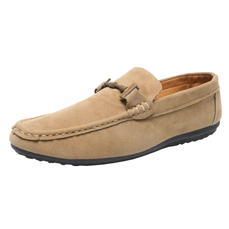 Men Loafers Soft High Quality Spring Autumn Shoes Men Casual Shoes Warm Slip on Flats Driving Shoes Large Size chaussure hommes