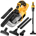 5 in 1 Handheld Electric Vacuum Cleaner with 400W Powerful Motor, 46 CFM Portable Hand Vacuum for Floor, Carpet, Car for Dewalt