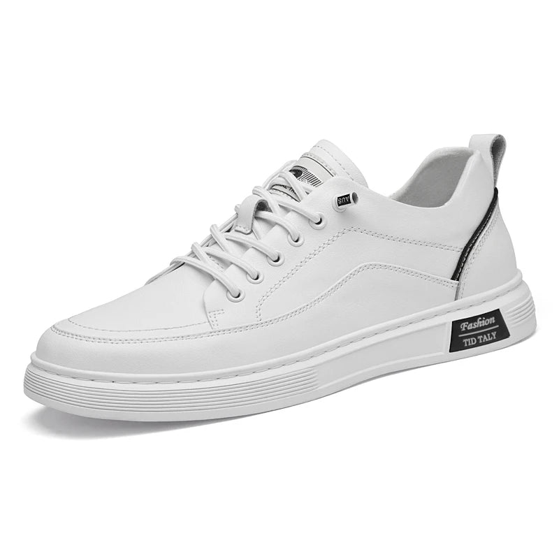 Genuine Leather Men Casual Shoes Comfortable Men's Skateboard Footwear All-match Leisure Walk Sneakers Tenis Masculino Trainers