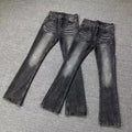 European and American Vibe high street jeans for boys  slimming and slimming pants trendy brand cleanfit American straight leg