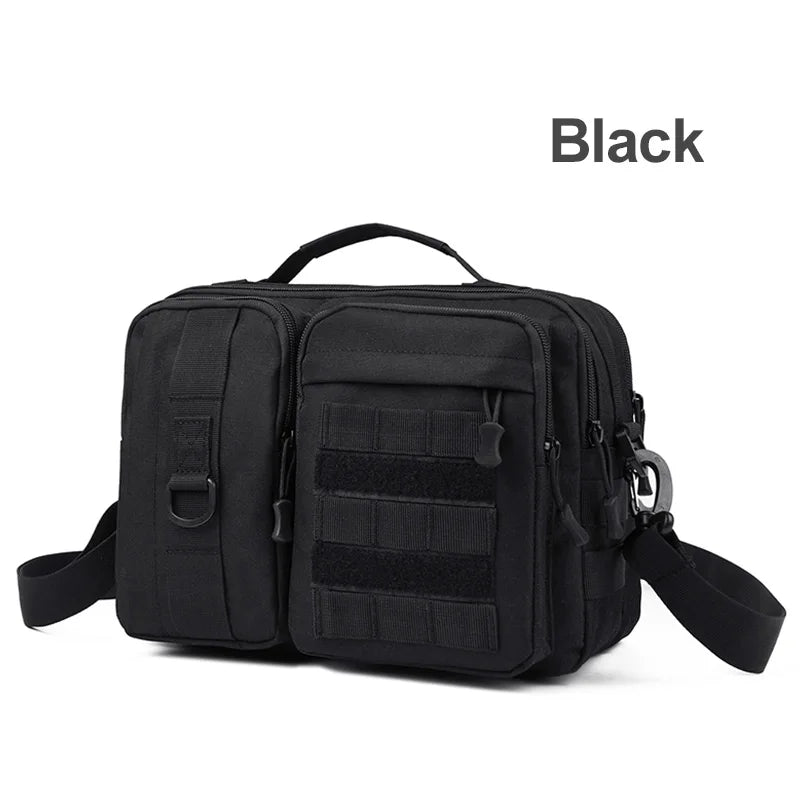 Trekking Tactical Handbags Shoulder Bag Camping for Man Hiking Travel Climbing Fishing Sling Crossbody Outdoor Weekend Molle Bag
