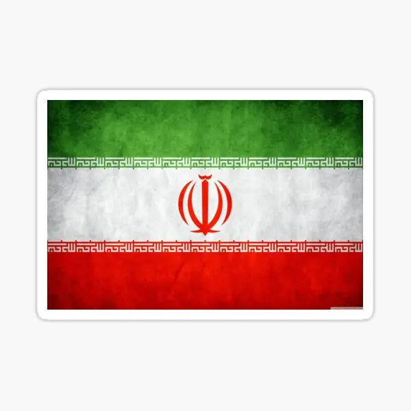 IRAN Islamic Republic Iranian Map-Flag Persia Persian Vinyl Bumper Sticker Decal