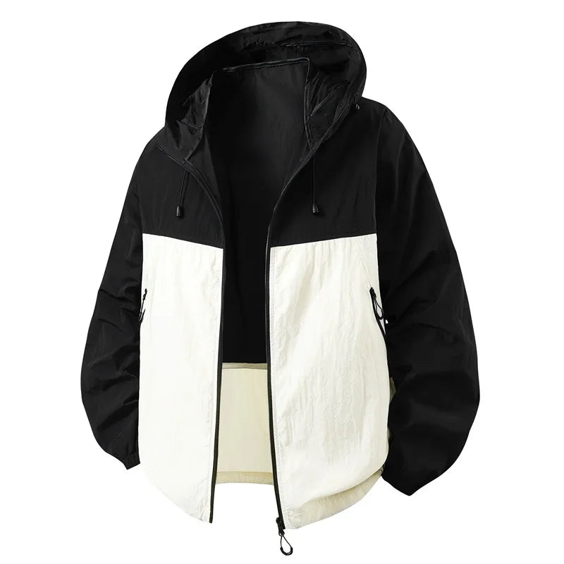 Spring Summer Mens Lightweight Hiking Jacket Outdoor Men Suncreen Breathable Hooded Coats Men Quick Dry Sports Fishing Jackets