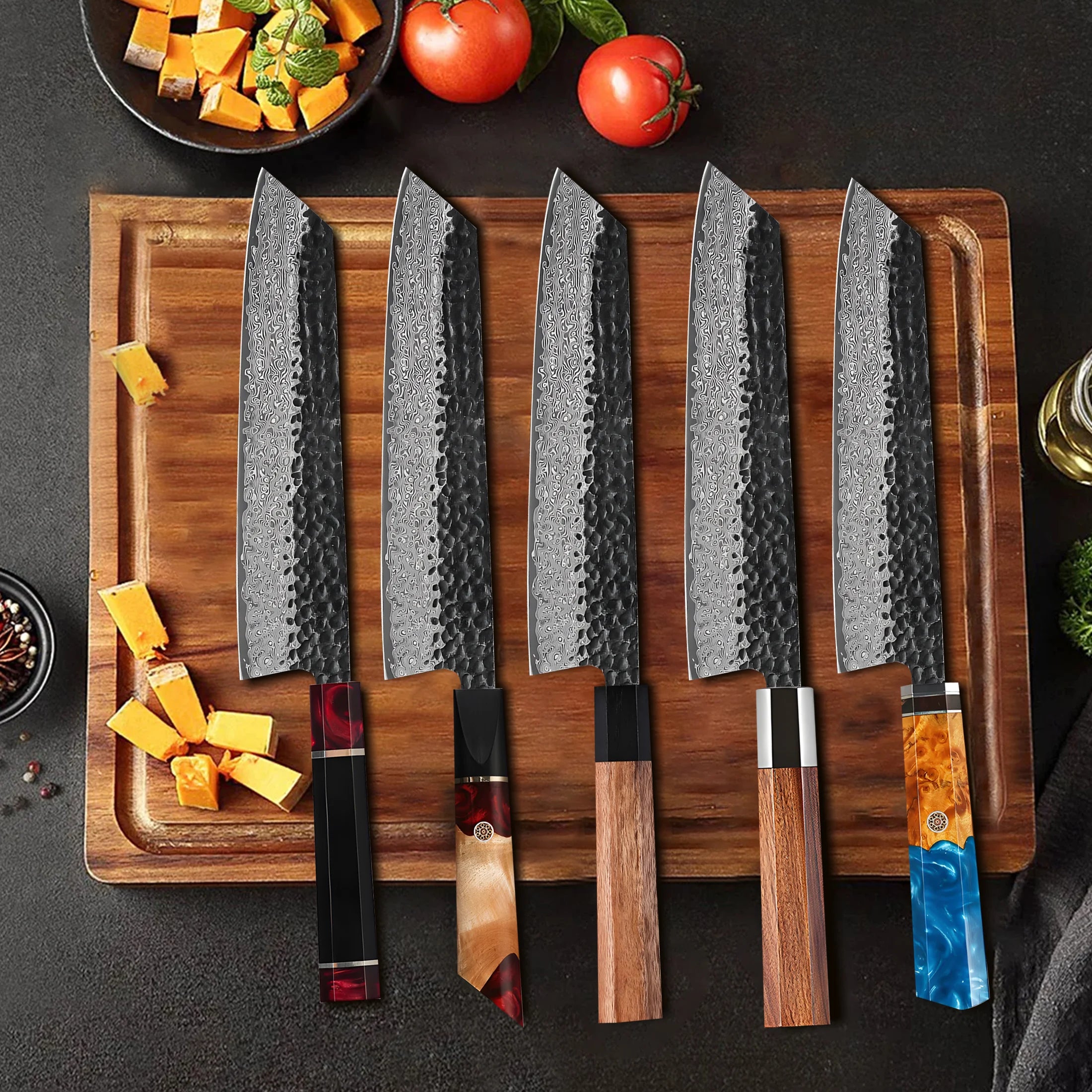 1PC， Kitchen Knife Utility Knife Cleaver Meat Fish Cooking Tools Peeling Slicing Knife Utility Knife Cooking knife Kitchen Stuff