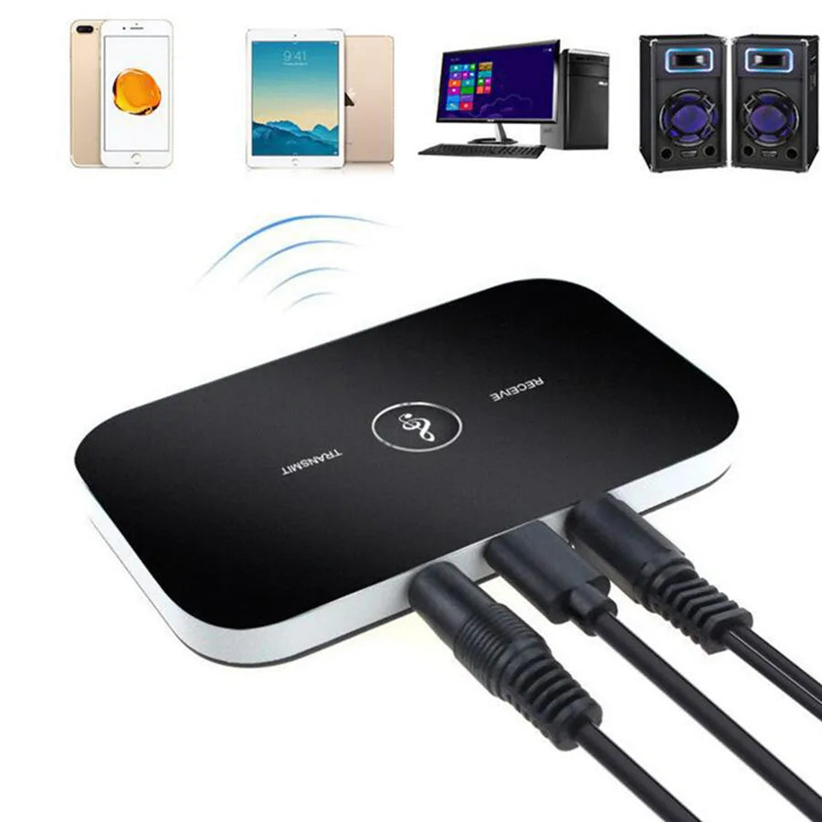 Bluetooth 5.0 Audio Transmitter Receiver RCA 3.5mm AUX Jack USB Dongle Stereo Music Wireless Adapter For Car kit PC TV Headphone - Free Item.