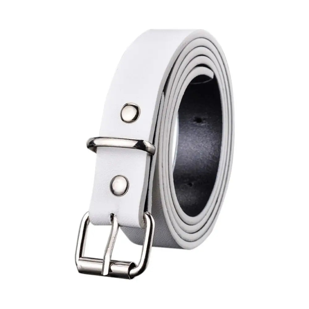 Boys Girls Luxury Design Vintage Retro Pin Buckle Waistband Trouser Dress Belts Children Leather Belt Thin Waist Strap