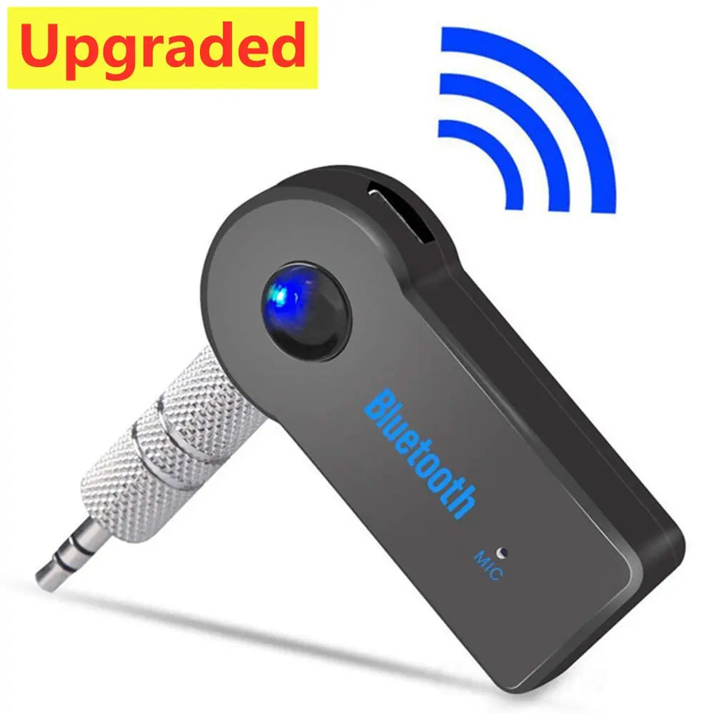 Aux Car Bluetooth 5.0 Receiver 3.5mm 3.5 AUX Jack Stereo Music Audio Car Transmitter Speaker Amplifier Wireless Adapter with Mic - Free Item
