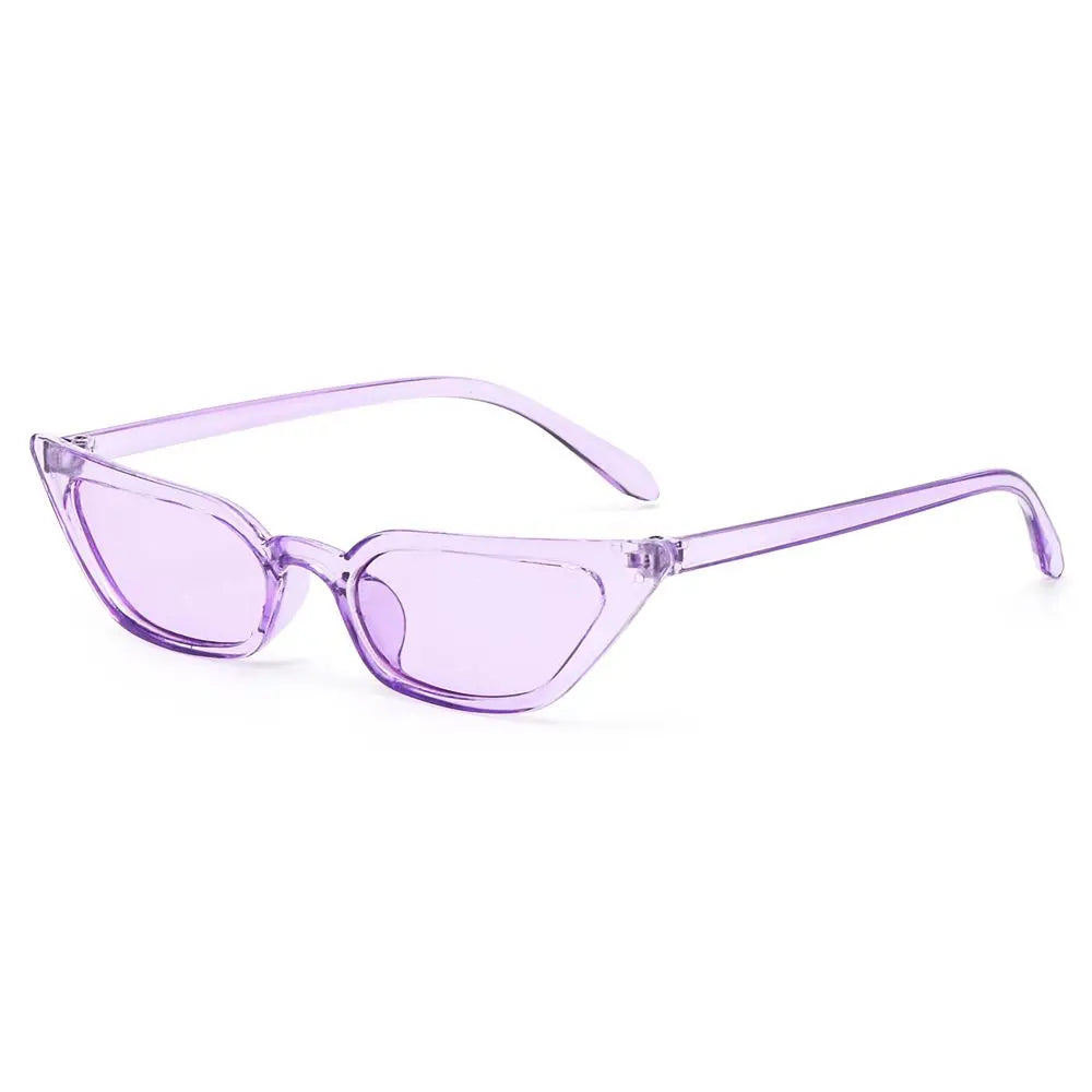 Trendy Cat Eye Sunglasses for Women/Men Retro Square Sun Glasses UV400 Protection Eyewear Summer Shades Fashion Accessories