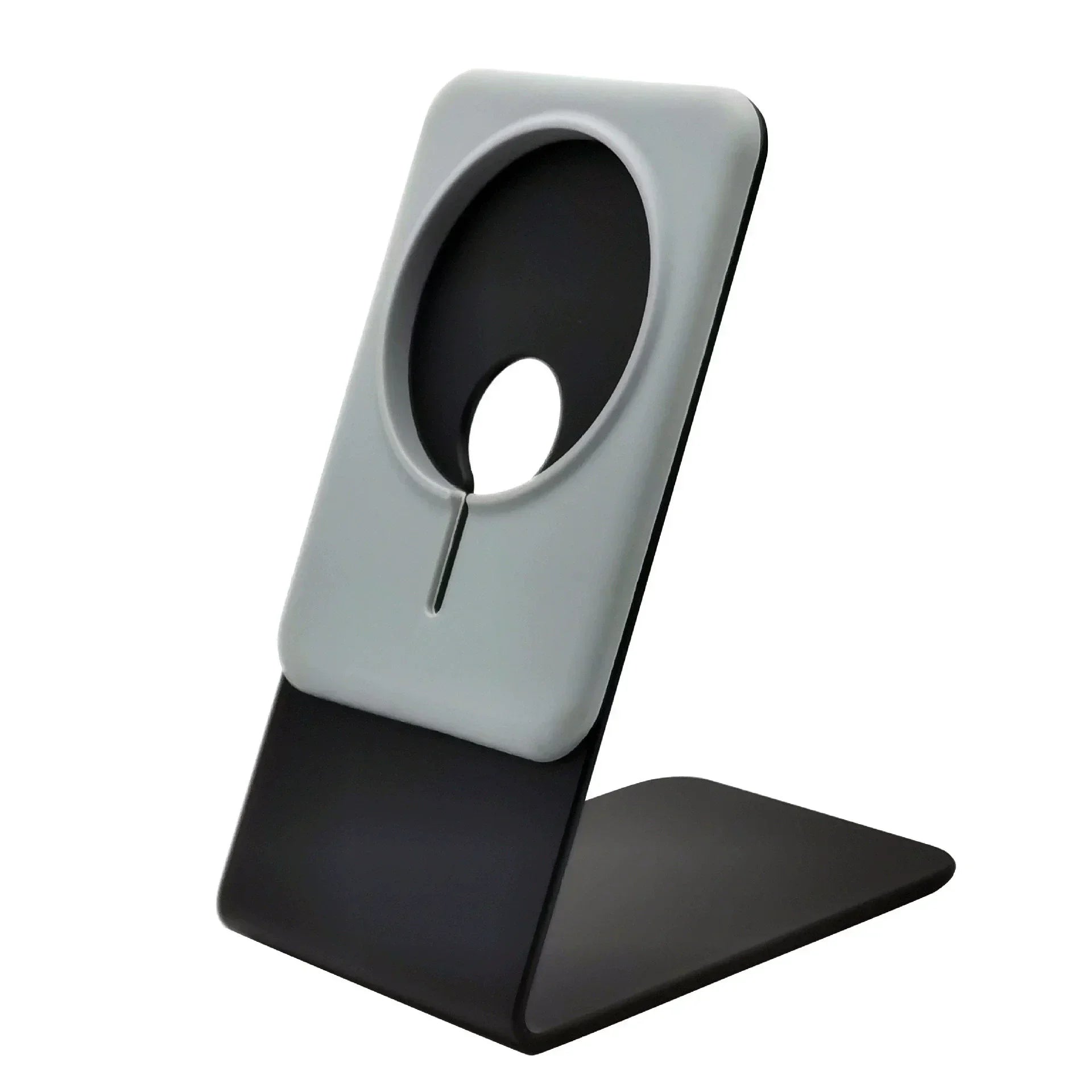 Desktop Mobile Phone Stand Aluminum Alloy Desk Holder For Magsafe Charger iPhone 16/15/14/13/12 Pro Max(NO Charger Included)