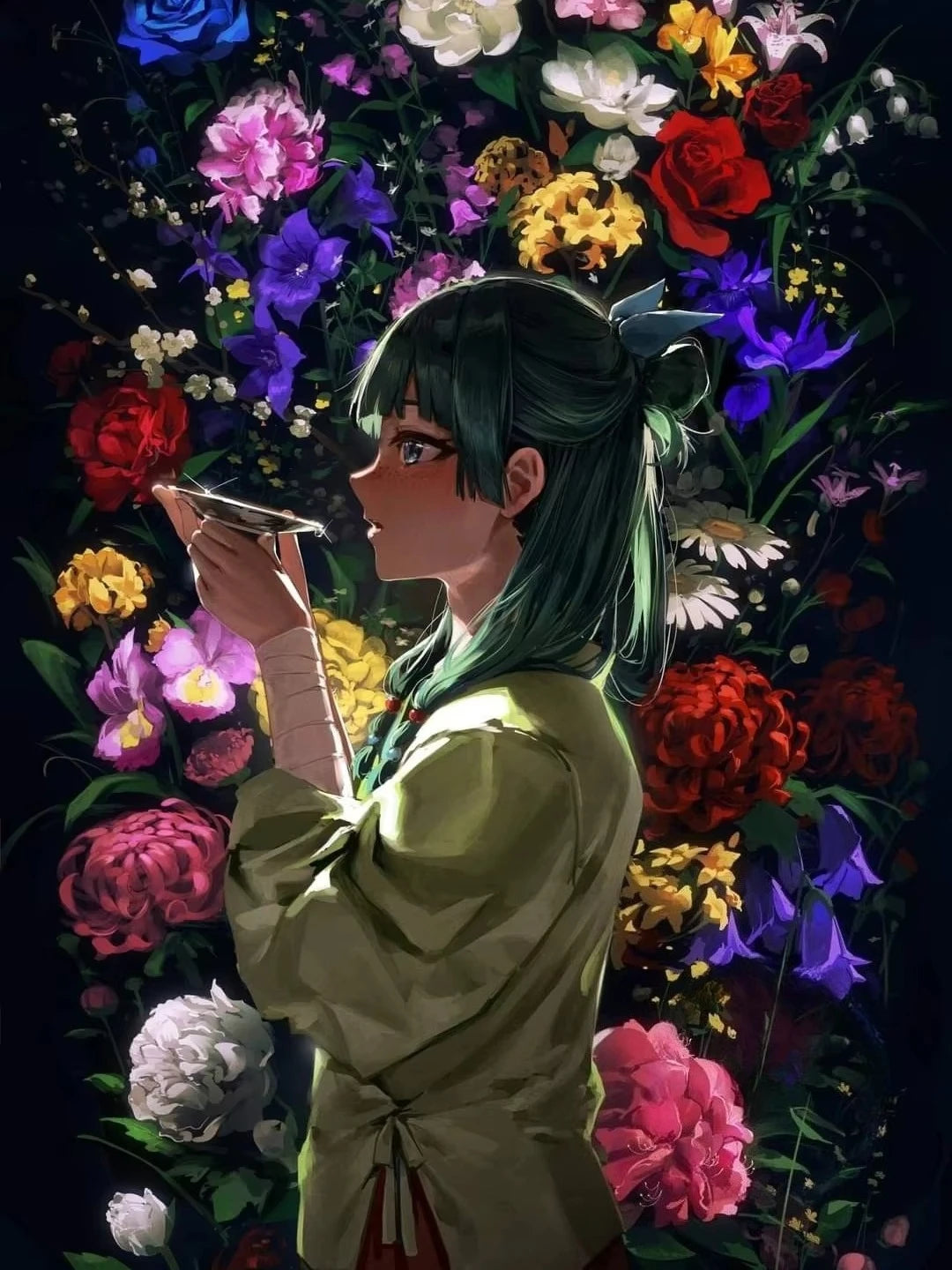 Oil Painting By Number The Apothecary Diaries Anime Art Home Decoration Wall Bedroom Room Decor Children Gift framelesse