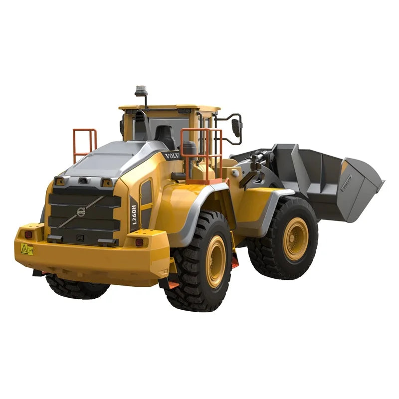 RC MODEL  Car 1/16 RC Full Metal Loader Excavator Electric Remote Control Alloy  Excavator Engineering Model Cars Boy Kids Toys