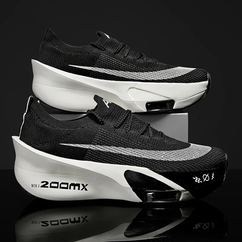 Men Sports Running Shoes Casual Marathon Breathable Lightweight Women's Comfortable Athletic Nonskid Walking Sneakers