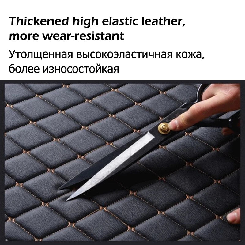 Car Mats For VW VW Passat CC 2008~2016 Floor Rug Set Auto Interior Parts Carpet Pad Luxury Leather Mat Car Accessories