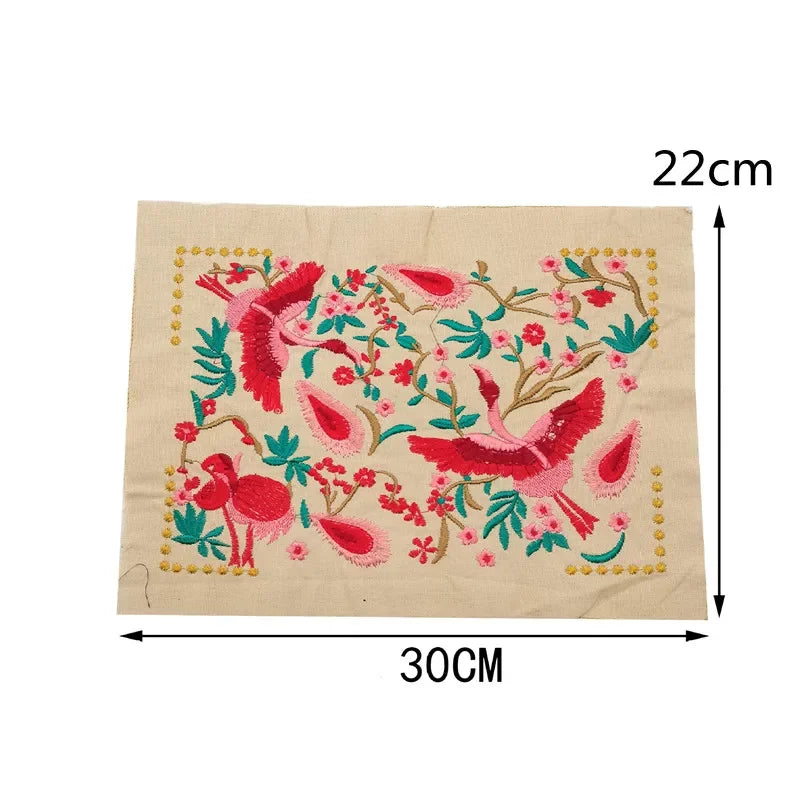 1pcs Embroidered Patches for Clothing Sewing on Appliques Dress Decor