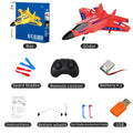 2.4G RC Plane KF803 With LED Lights RC Flying Model Glider Remote Control Vertical Plane EPP Foam Airplane Children Gifts Toy