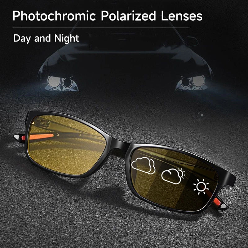 Night Vision Glasses for Driving & Cycling, Anti Glare Oval Glasses with UV400, for Night Fishing Motorcycle Riding Outdoor