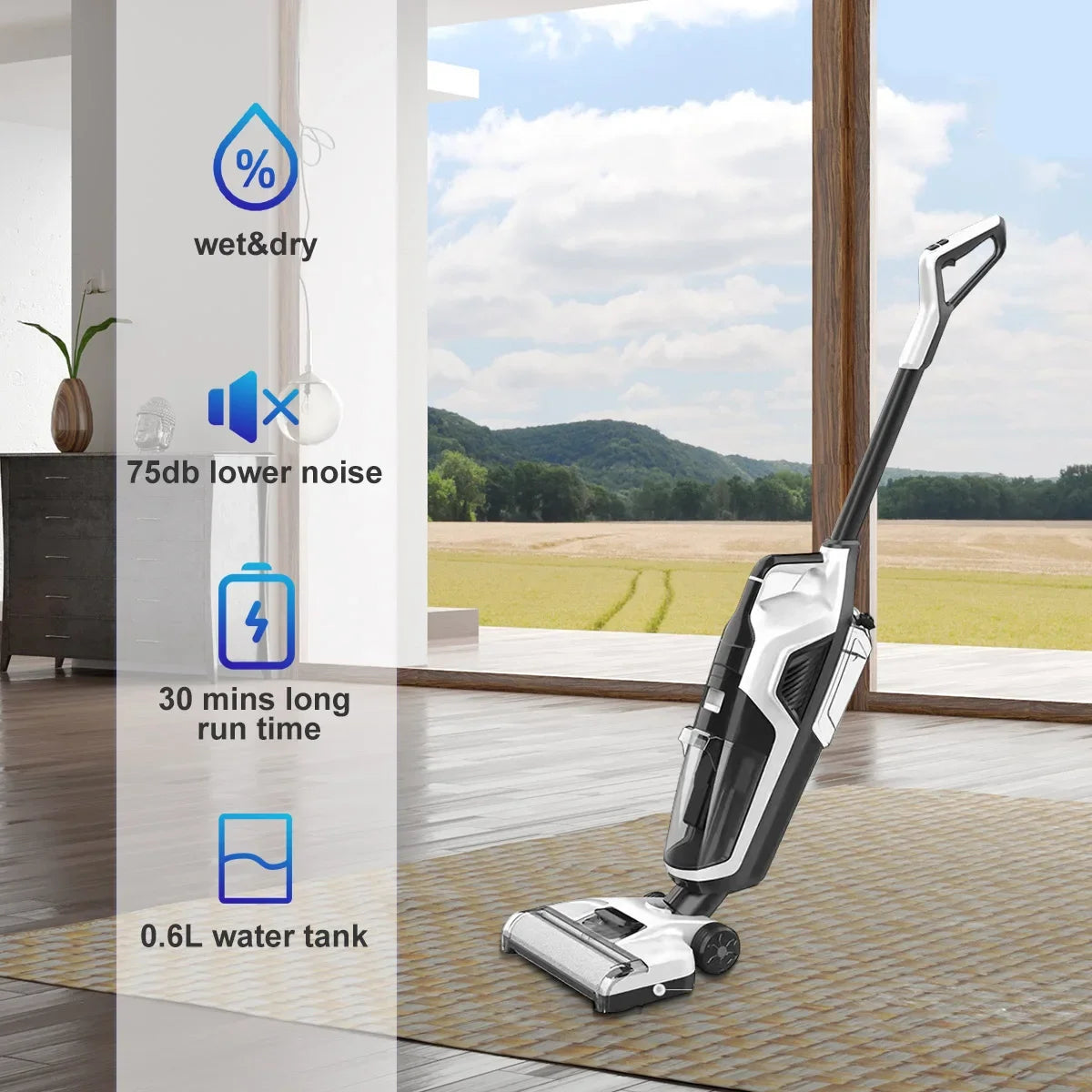 STEAM VACUUM CLEANER smart floor carpet cleaning machine portable water vacuum cleaner