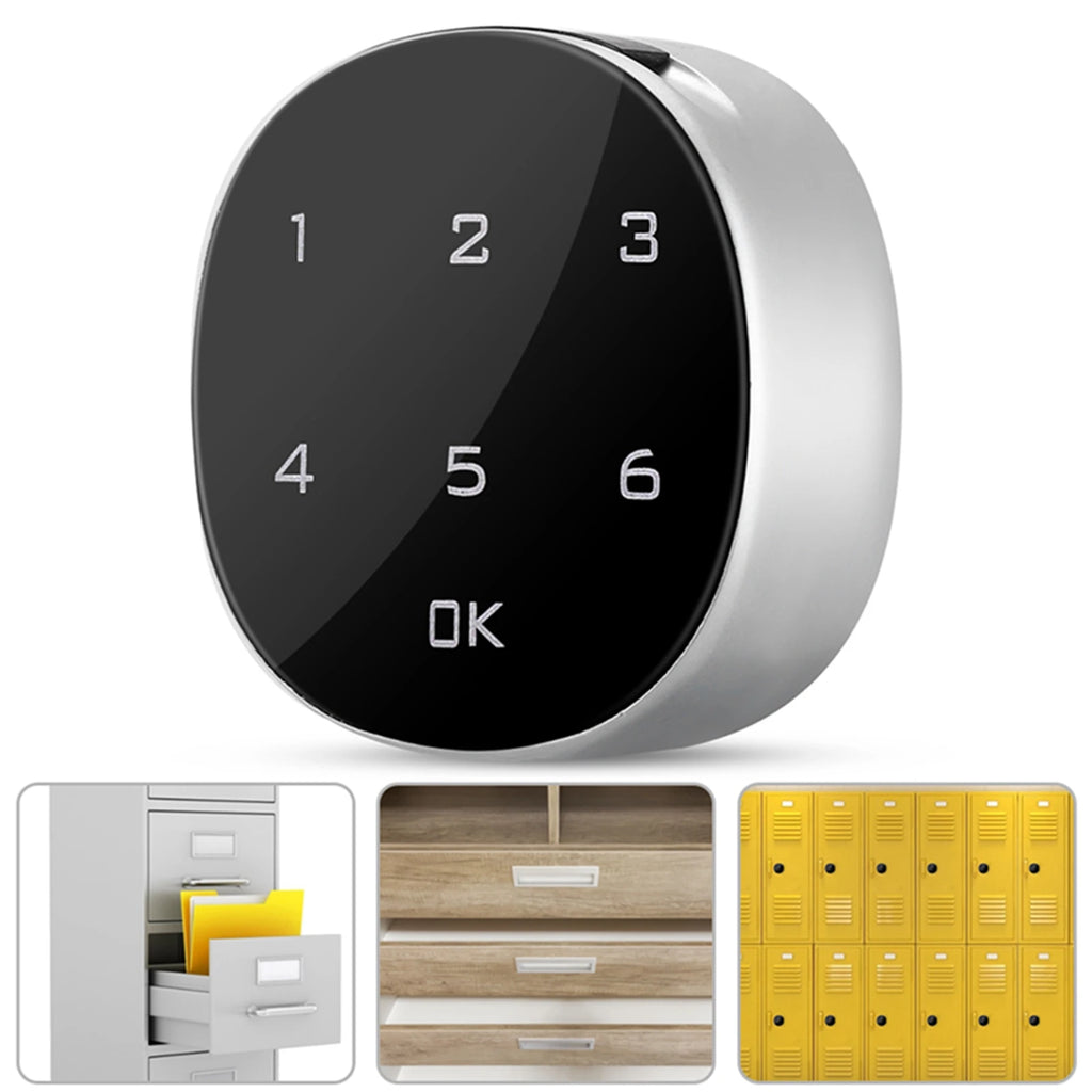 Cabinet  Lock Zinc Alloy  Lock  Digital Electronic Password Coded Lock for Cabinet Mailbox File Sauna Drawer