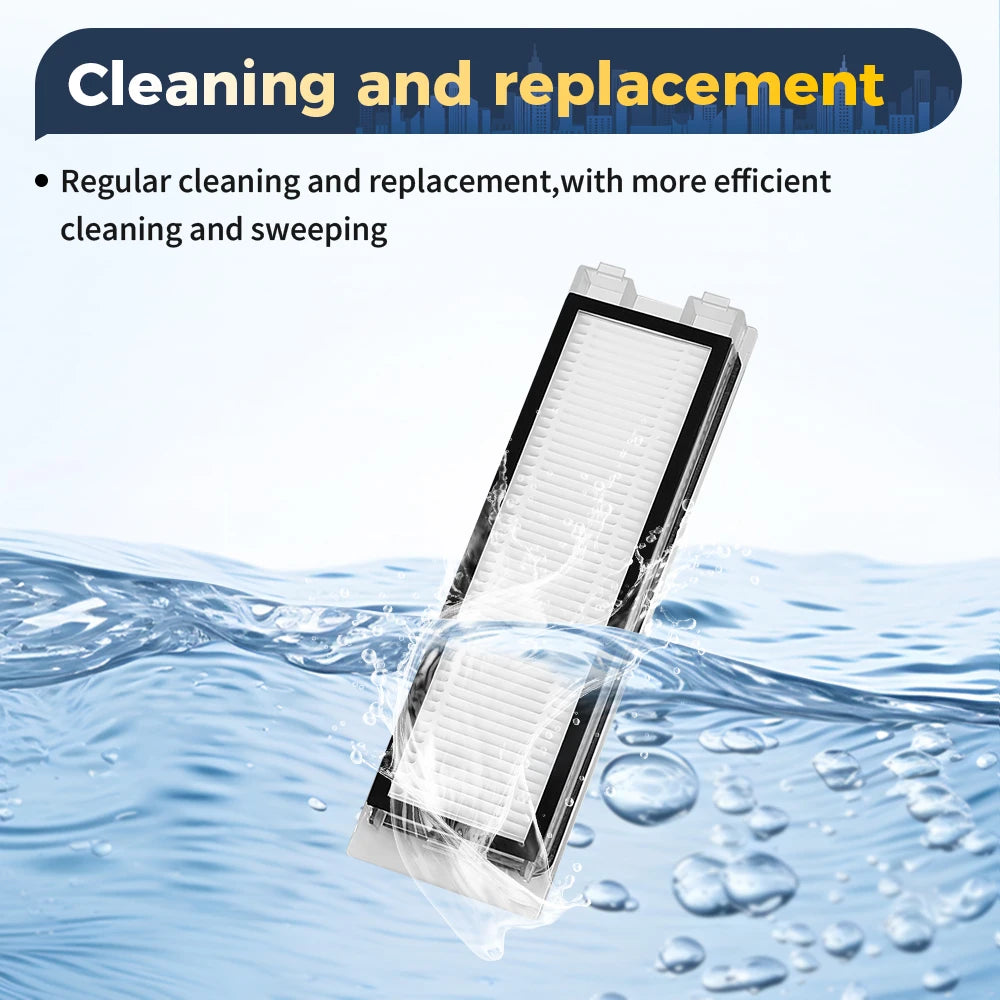 High Efficiency HEPA Filter For Roborock P10 Q Revo Robot Vacuum Cleaner Premium Replacement Spare Parts Filter Accessories
