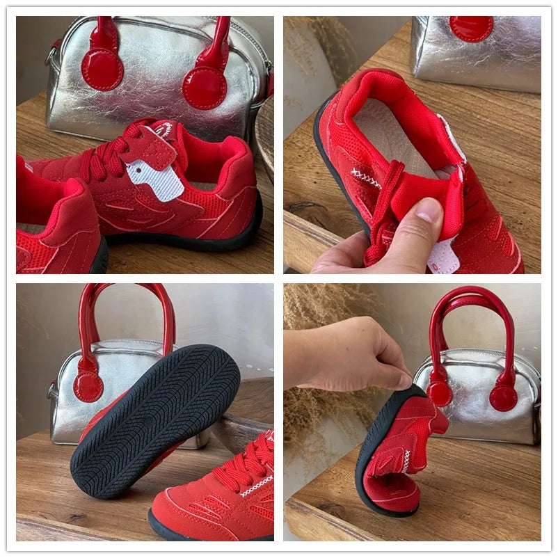 Athletic Shoes for Boys Girls 2025 New Autumn Toddler Running Shoes Soft Sole All-day Comfort Versatile Kids School Trainers