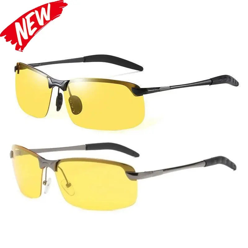 Night Driving Glasses Anti Glare Polarized HD Night Vision Glasses Fashion Driving Cycling Night Vision Glasses for Men Women
