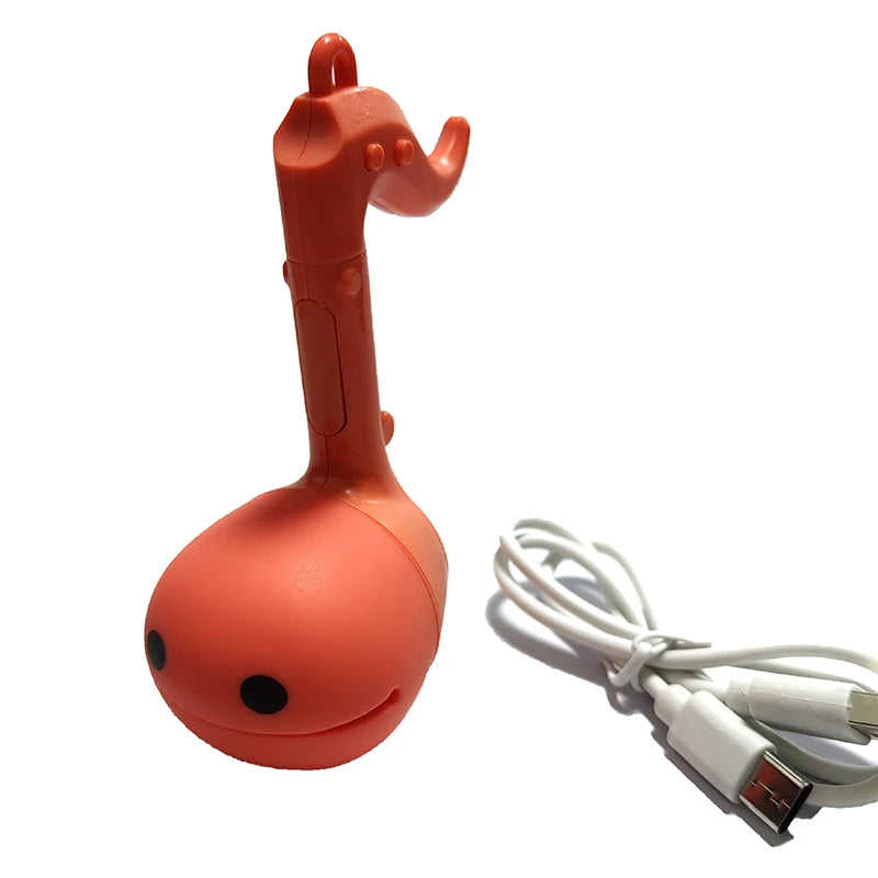 Innovative Electronic Music Toy, Soothing Mini Otamatone Instruments, Adorable Music Notes Design.
