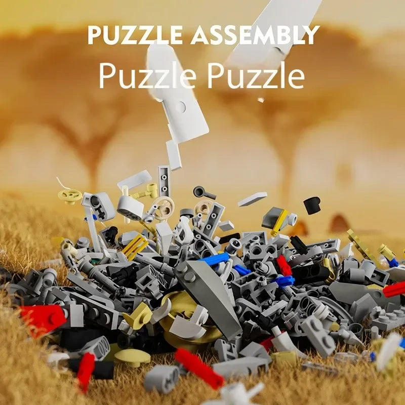 MJ BLOCK Mechanical Eagle Animal Building Blocks Sets Bricks Model Assembly Decorations For Adults Teens Gifts,1168 Pieces