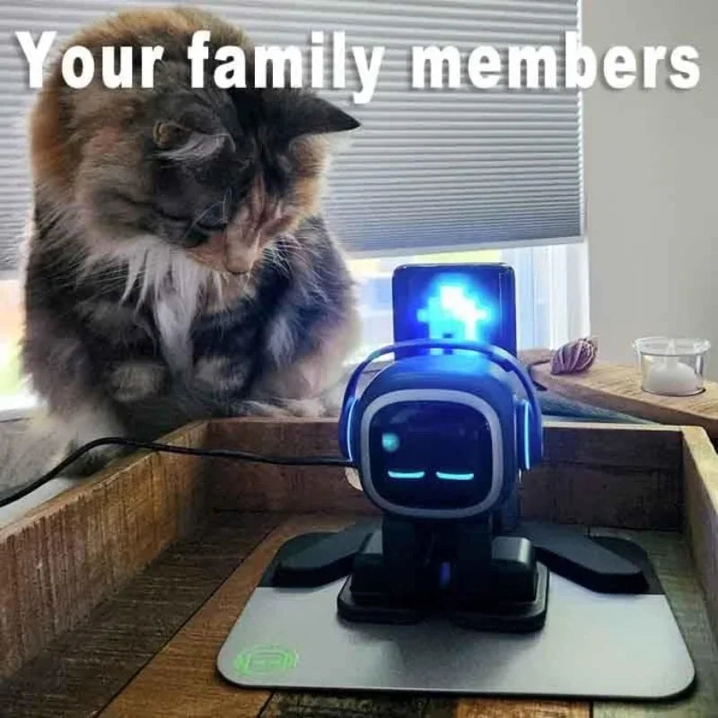 Robot Companion - ChatGPT Enabled with Voice Commands & Dance Feature, Interactive Robot Pet with Personality, Comes wit