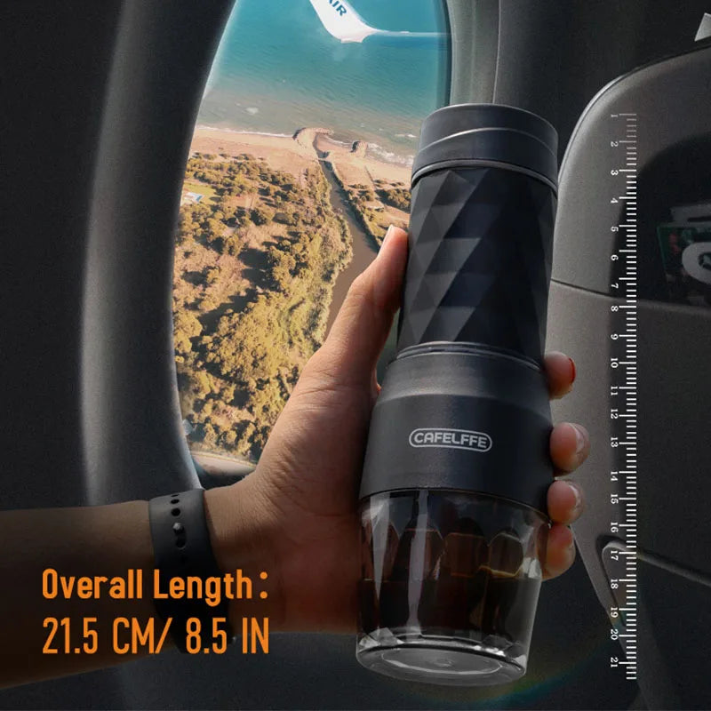 Portable fully automatic Italian espresso capsule coffee machine