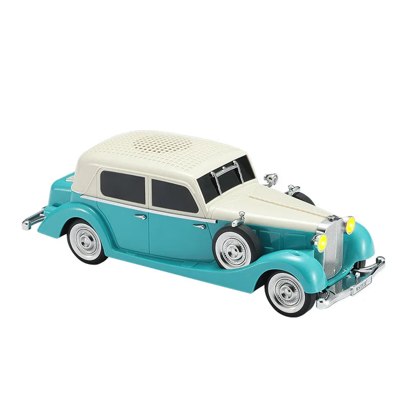 WS-1934 Wireless Car Shape Sound Box Multifunction Music Player Bluetooth Speaker Fm Radio Portable Vintage Stereo Caixa De Som