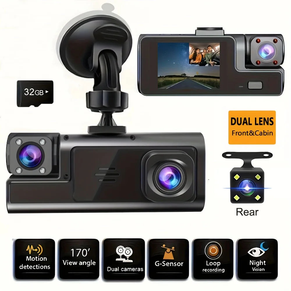 Car security cameras help catch theft, vandalism, or accidents. They offer peace of mind by recording events inside