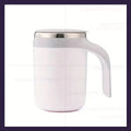 Magnetic Self-stirring Coffee Cup 304 Stainless Steel Milk Cup Smart Mug Suitable For Office Commuting USB Rechargeable