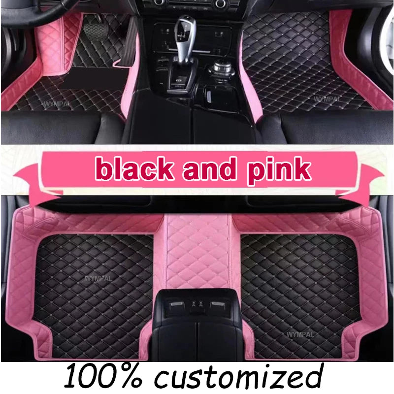 Car Floor Mats For Ford Mondeo MK4 2007 2008 2009 2010 2011 2012 2013 Auto Luxury Leather Men Women Car Mats Full Coverage