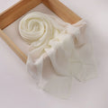 110*110CM Square Chiffon Hijab Solid Color Headscarf for Women Muslim Shawls Head Wrap Bandanas Headband Kerchief Turbante Mujer