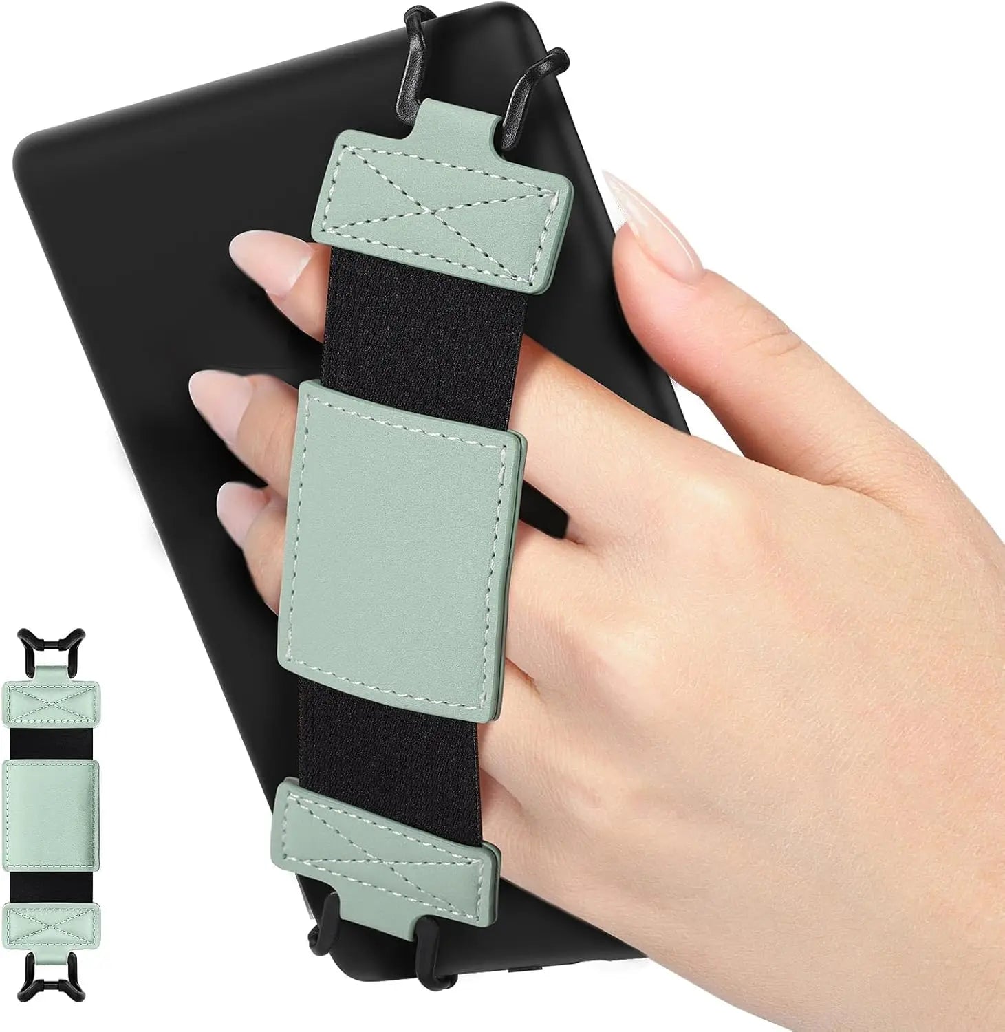 High-Elasticity Hand Strap Lightweight Finger Grip Holder for 6-8" Kindle eReaders Fire Tablet Kindle/Kobo/Voyaga - Free Item.