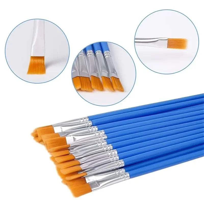 10/20/30pcs Painting Brushes For Painting Handcraft Arts And Craft For Artistic Multifunction Hook Line Painting Equipment - Free Items Weekend.