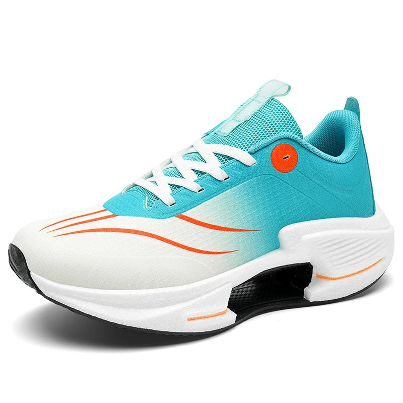 New Running Shoes for Jogging and Marathon Sports, Mesh Fabric with True Carbon Plate, Men's and Women's Hiking Shoes 2025 Men's