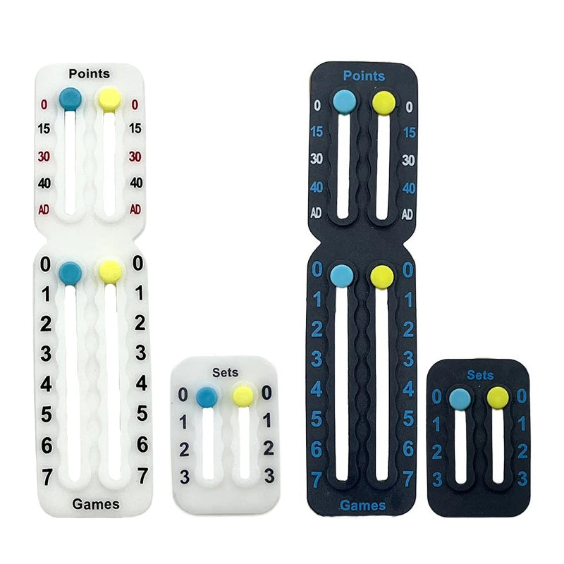 Original Small Score Board For Tennis Padel Racket 1.9g Lightweight Patent Certified Anti-Paint Peeling Scorekeeper for Amateurs