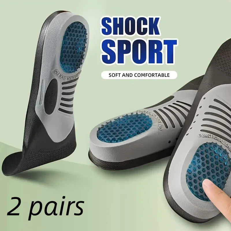 Work Insoles – Thickened, Breathable, Odor-Resistant – Support, Anti-Sprain, Cushioning – Unisex Non-Slip Shoe Insoles - Free Item Weekend (50% off).