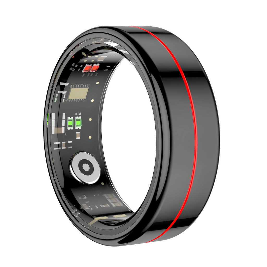 R04 Smart Ring Health ring finger fitness tracker Heart rate blood oxygen QRing App 5ATM waterproof Health Manager Sleep Monitor