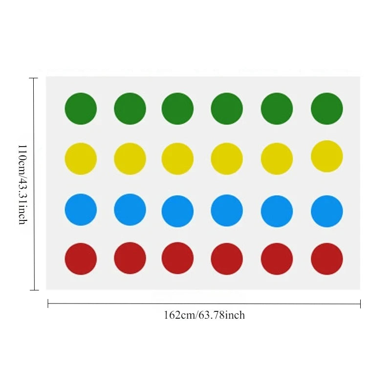 Twist Indoor Toys Twist Body Outdoor Fun Board Games Children Adult Sports Interactive Family Friends Party Toys - Free Items Weekend.
