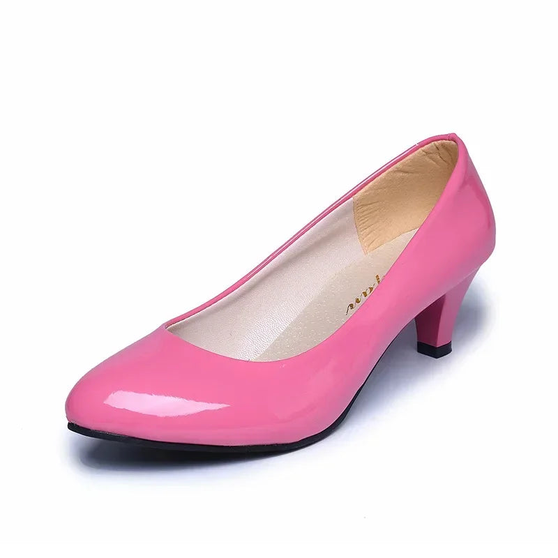 Women Pumps Nude Shallow Mouth Women Shoes New Fashion Office Work Wedding Party Shoes Ladies Low Heel Shoes Summer Heels Woeman
