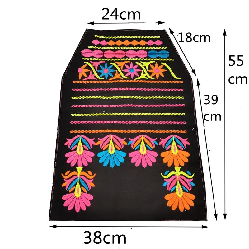 1pcs Embroidered Patches for Clothing Sewing on Appliques Dress Decor