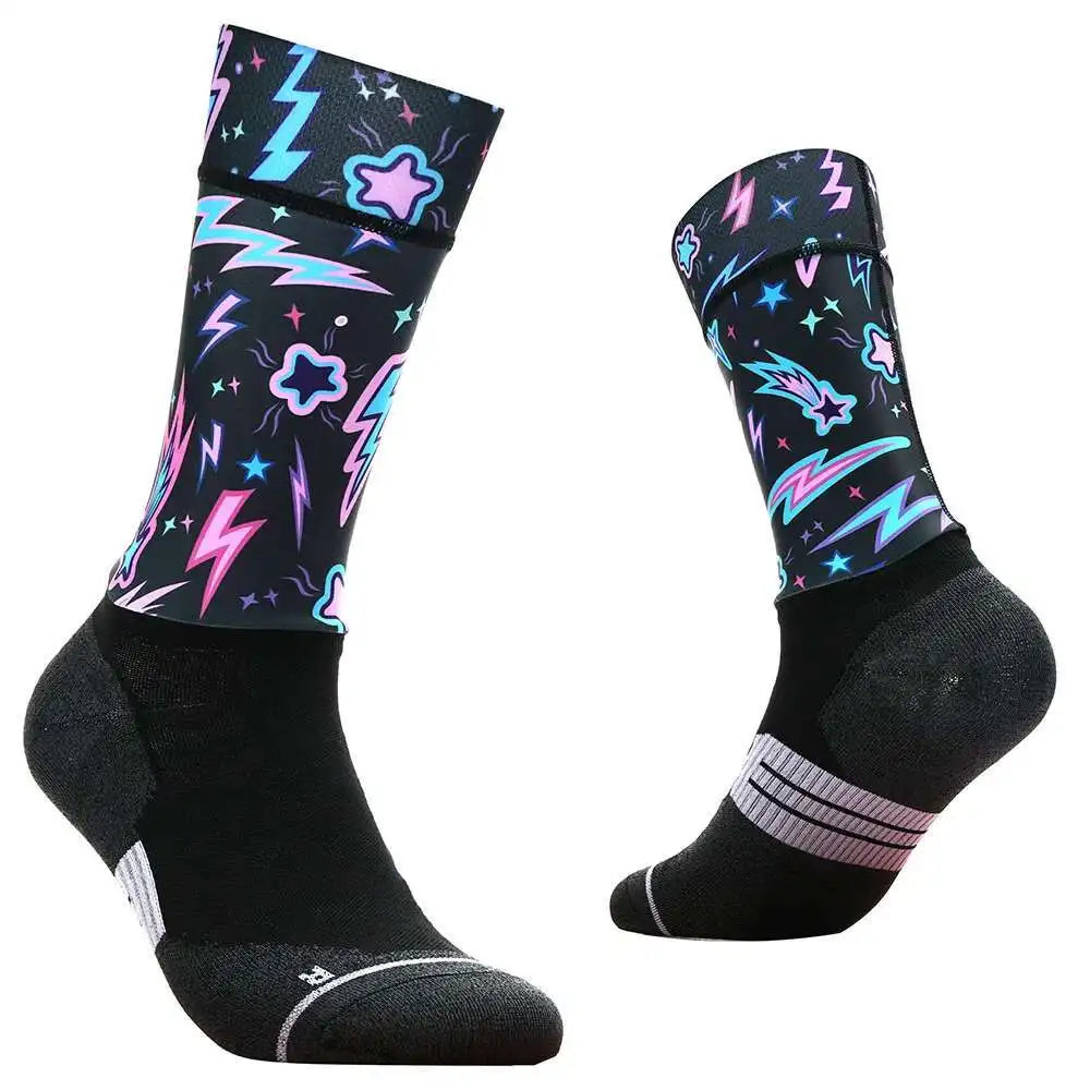 Sports 2025 Socks Cycling Socks Men Women Bike socks Basketball Socks Racing Socks Street Fashion Roller Skating Hip-hop Socks