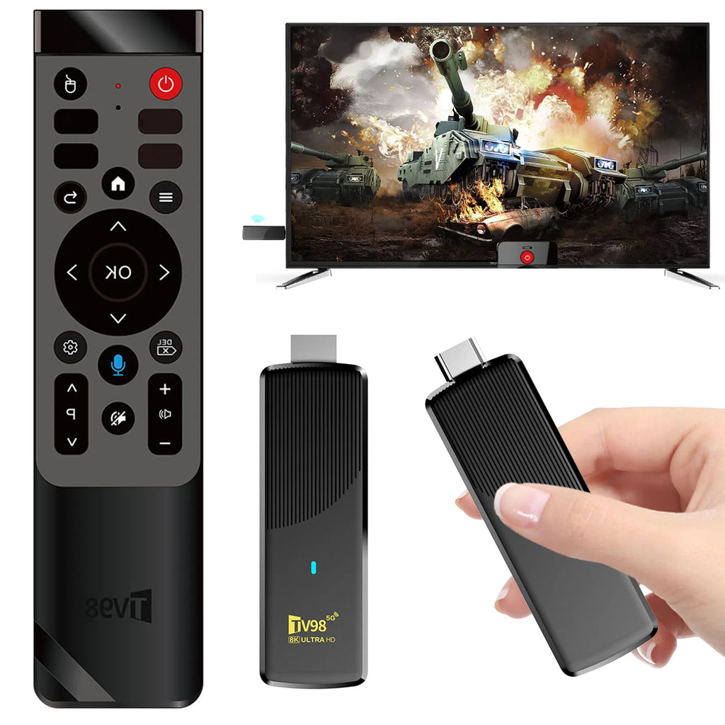 Android 14 BT5.0 Media Player G31 OPenGL3.2 4K HD TV Video Player Quad Core ARM Cortex-A53 for HD Movies Internet Applications