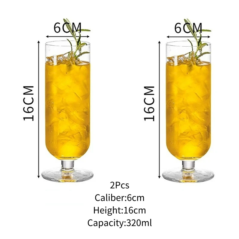 Creative Cocktail Glasses Cup Japanese Style Collin Cups Short Straight Long Drink Cup Highball Cups
