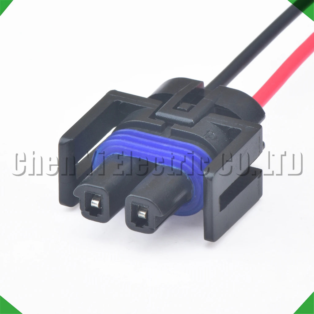 2 Pin automobile waterproof connector air conditioner compressor pump Fuel Tank Wire harness plug AC CLUTCH 12162017 For GM - Free Item.